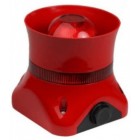 Global Fire Valkyrie ASI IP65 Addressable Red Sounder with Isolator